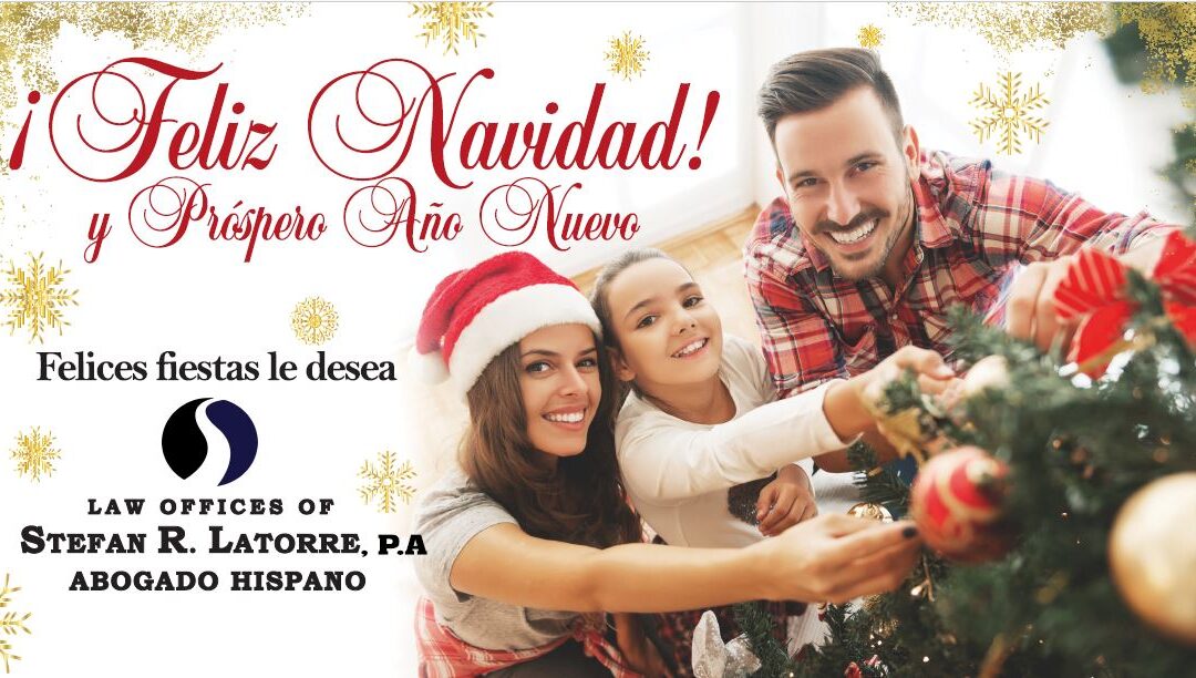 Feliz Navidad y Próspero Año Nuevo!