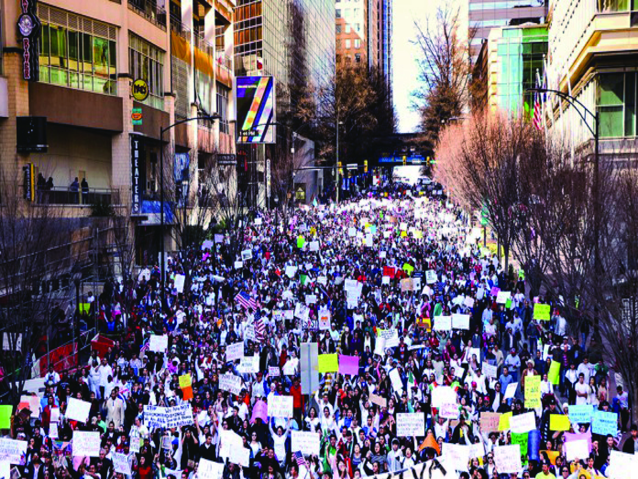 UN DIA SIN INMIGRANTES: LA PROTESTA CONTRA TRUMP