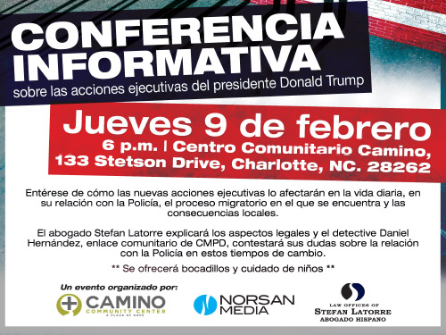 CONFERENCIA INFORMATIVA SOBRE LAS ACCIONES EJECUTIVAS DEL PRESIDENTE