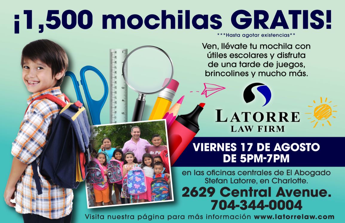 Regreso a la escuela con el Abogado Stefan Latorre – 8/17/2018