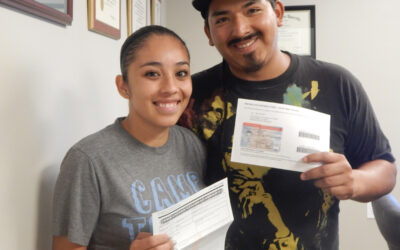 Erick got his work permit