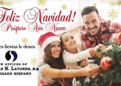 Feliz Navidad y Próspero Año Nuevo!