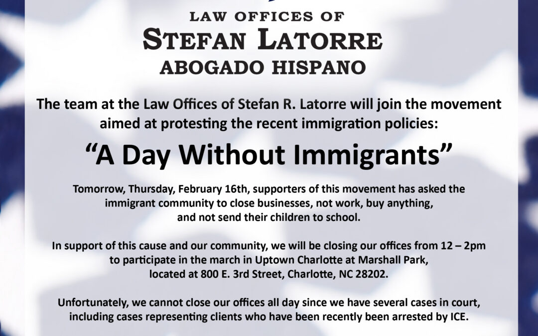 A DAY WITHOUT IMMIGRANTS