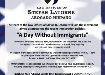 A DAY WITHOUT IMMIGRANTS