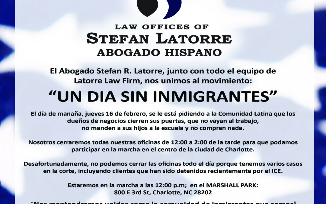 EL MOVIMIENTO “UN DÍA SIN INMIGRANTES”